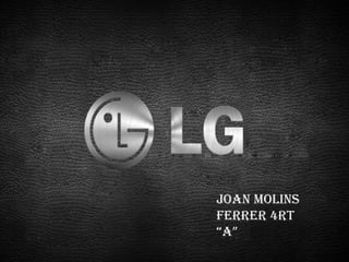 Joan Molins
Ferrer 4rt
“A”

 