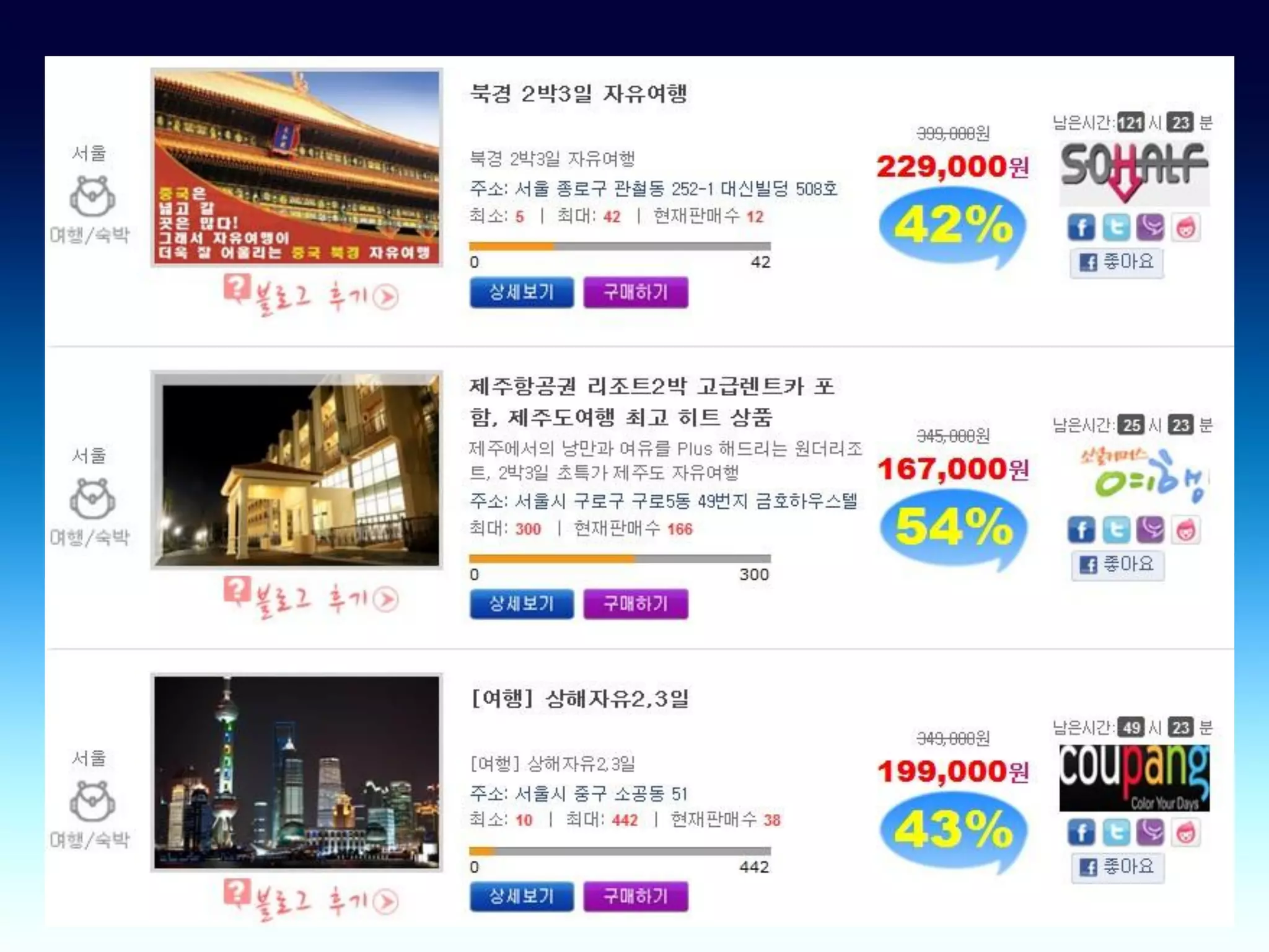 ● 소셜커머스 메타사이트 등장 ”소셜마켓”
 