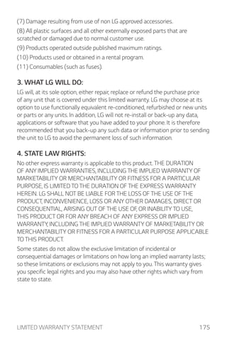LG G5 T-Mobile  Manual  / User Guide (English)