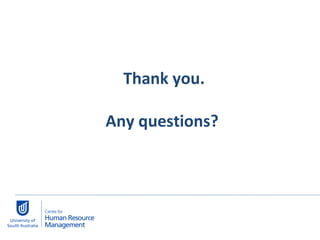   Thank you.  Any questions?  