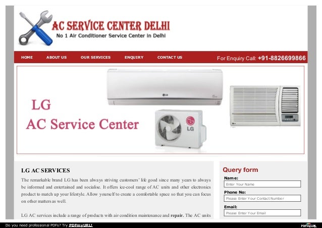 Lg ac repair center