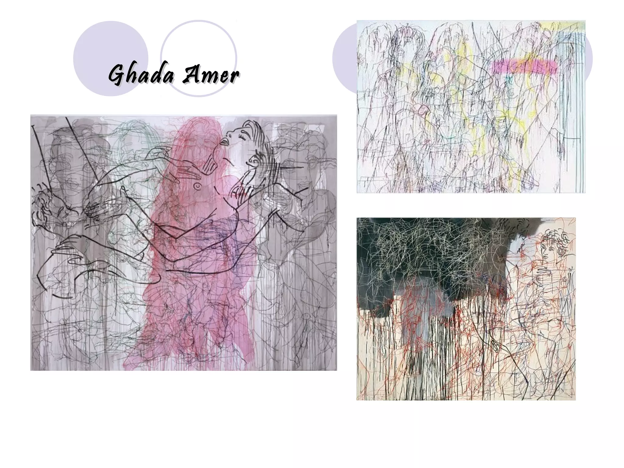 Ghada AmerGhada Amer
 