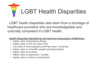 LGBT Health Disparities | PPTX