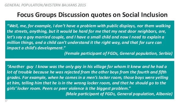 NDI Public Opinion Poll in the Balkans on LGBTI Communities  Slide 17