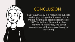 LGBT PSYCHOLOGY Overview for Gender and Society | PPTX