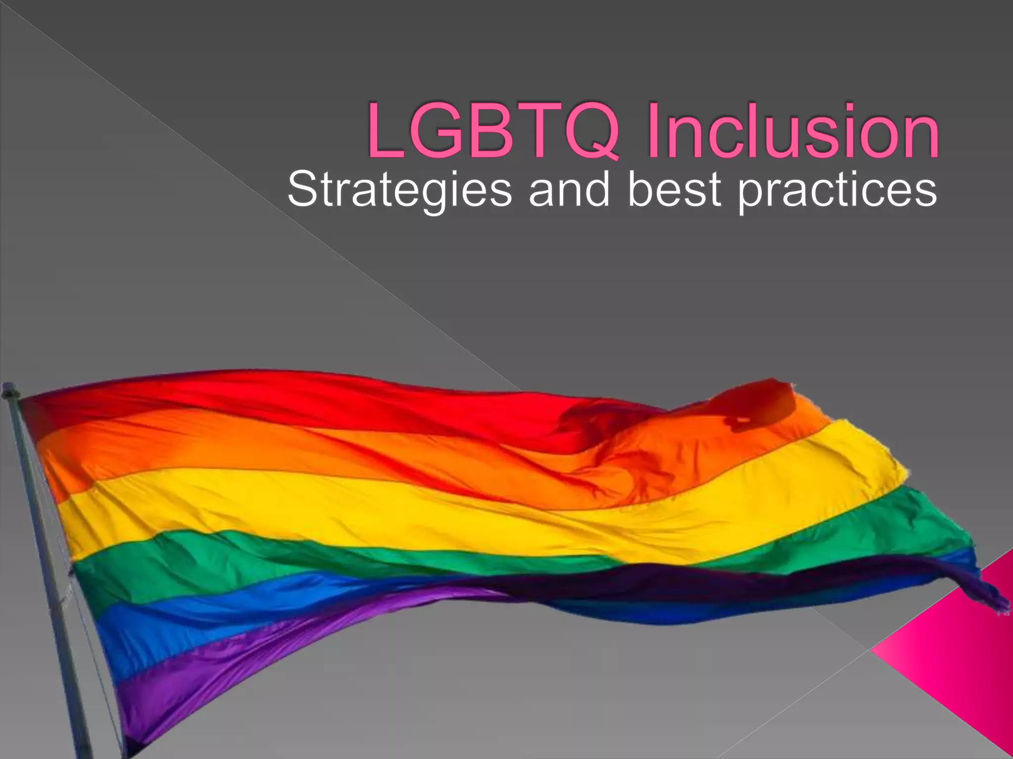 LGBTQ Education and Inclusion [Updated] | PPTX