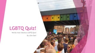 PPT - LGBT people and the Law… Legislation Quiz PowerPoint Presentation -  ID:4223761