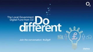 The Local Government
Digital Fund from O2

Join the conversation: #o2lgdf

 