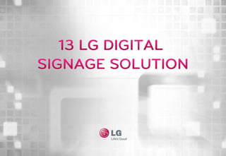 Cartelería digital LG 