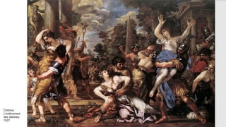 Cortona,
L’enlèvement
des Sabines,
1527
 