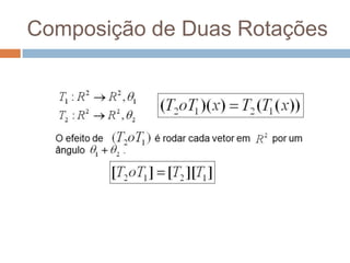 Composição de Duas Rotações