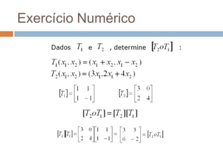 Exercício Numérico