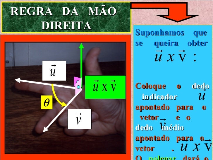 ¦Lgebra linear 02 aula 0102produto vetorial ¦Lgebra linear 02 aula 0102produto vetorial