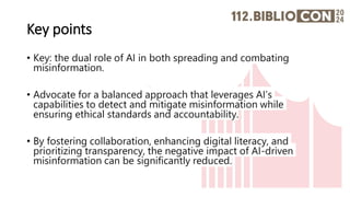 AI and Ethics and Misinformation in Libraries | PDF