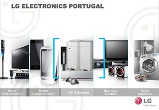 LG ELECTRONICS PORTUGAL




              AC & Energia
 