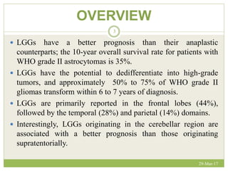 Lggs Blog LOW GRADE GLIOMA controversies in management | PPTX