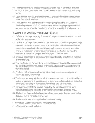 LG Harmony 2 Manual/User Guide
