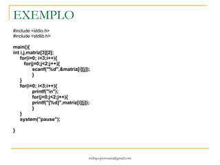 Ordenação de um vetor Não é mágica e sim lógica! 6 1 5 2 3 4 5 4 3 2 1 0 6 5 4 3 2 1 5 4 3 2 1 0 