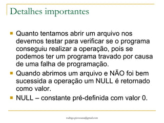 Não acabou ainda… Criar uma estrutura para descrever restaurantes. Os membros devem armazenar o nome, endereço, preço médio e tipo de comida. Criar uma matriz de estruturas e escrever uma função que imprima todos os restaurantes de um certo tipo de comida. 