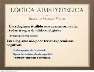 Lógica Aristotélica
