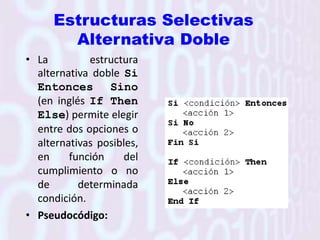 Estructuras de Control