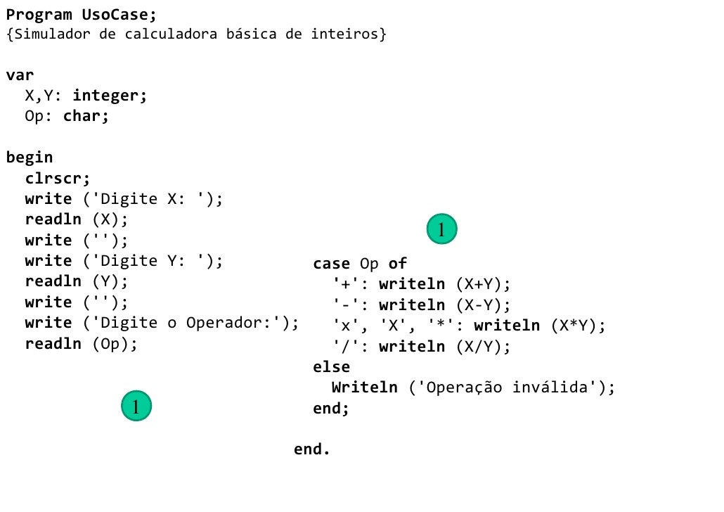 Calculadora Pascal Program Calculadora Pascal Program