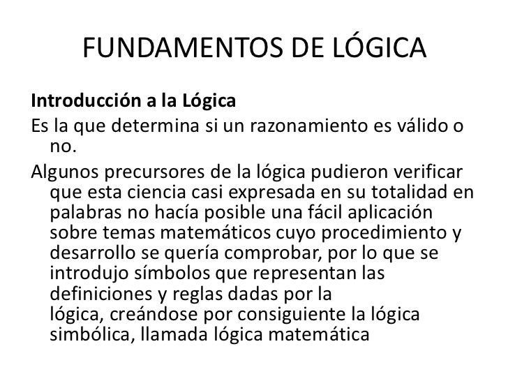 LóGica MatemáTica