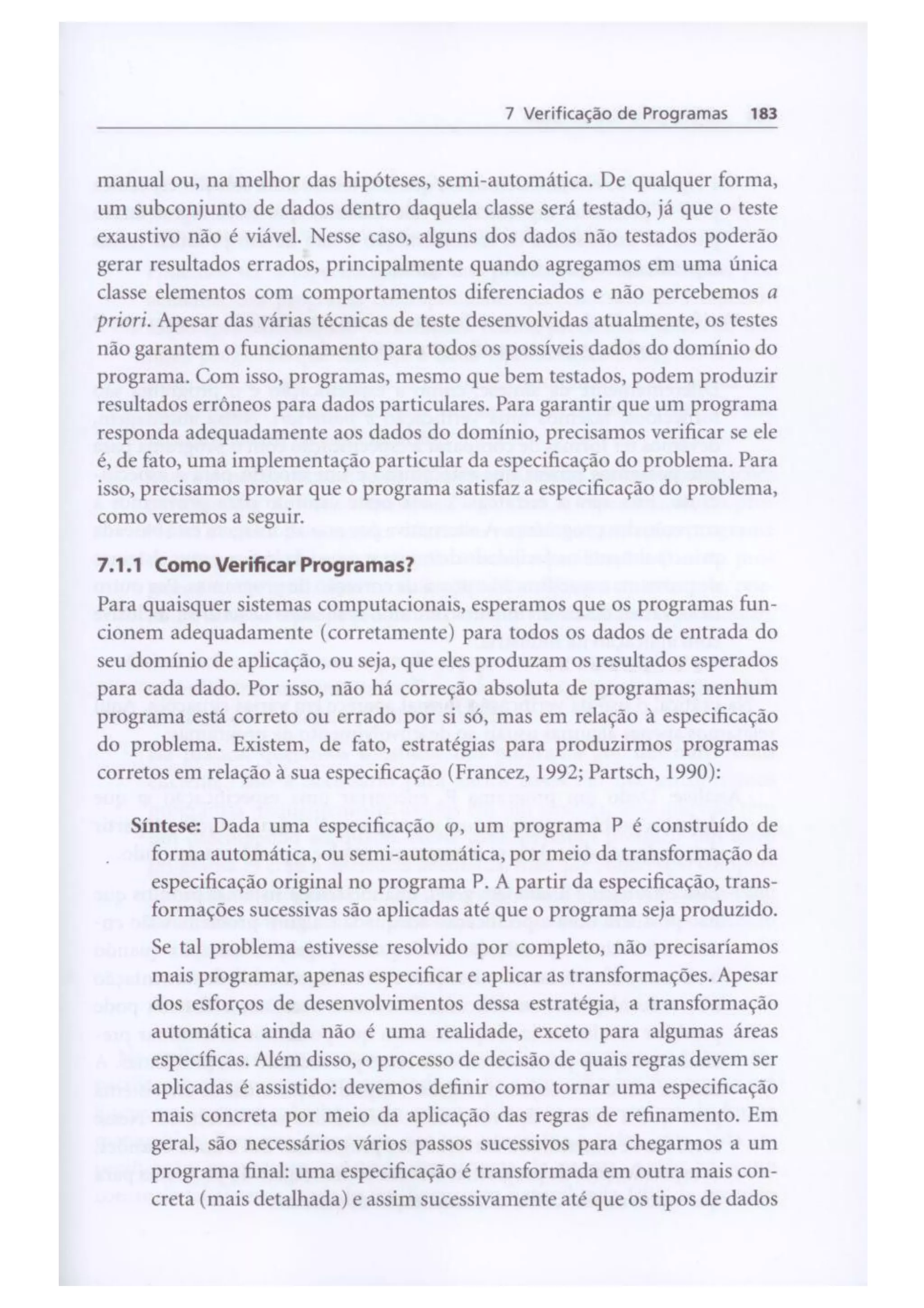 Lógica para computação   silva-finger-melo