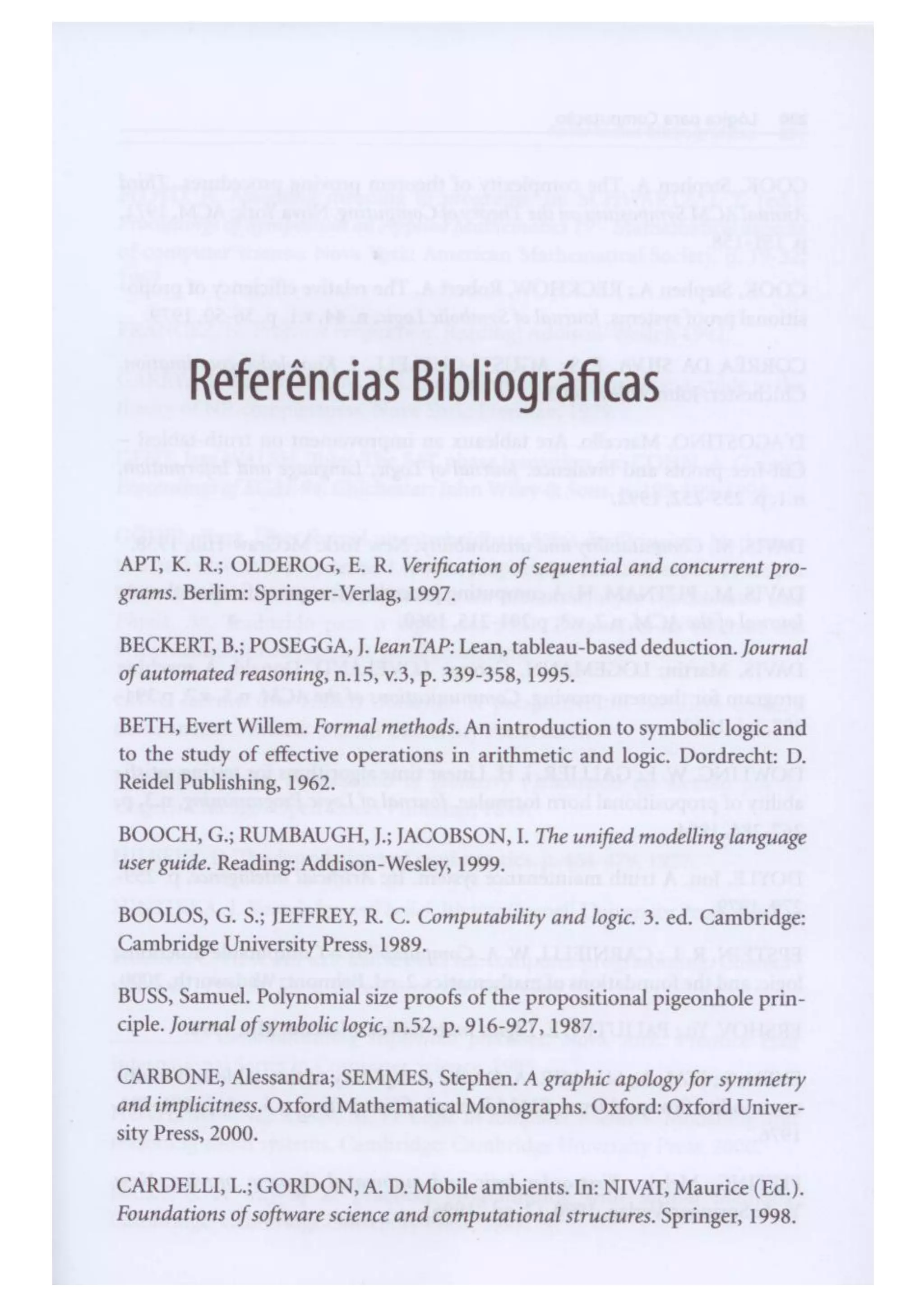Lógica para computação   silva-finger-melo