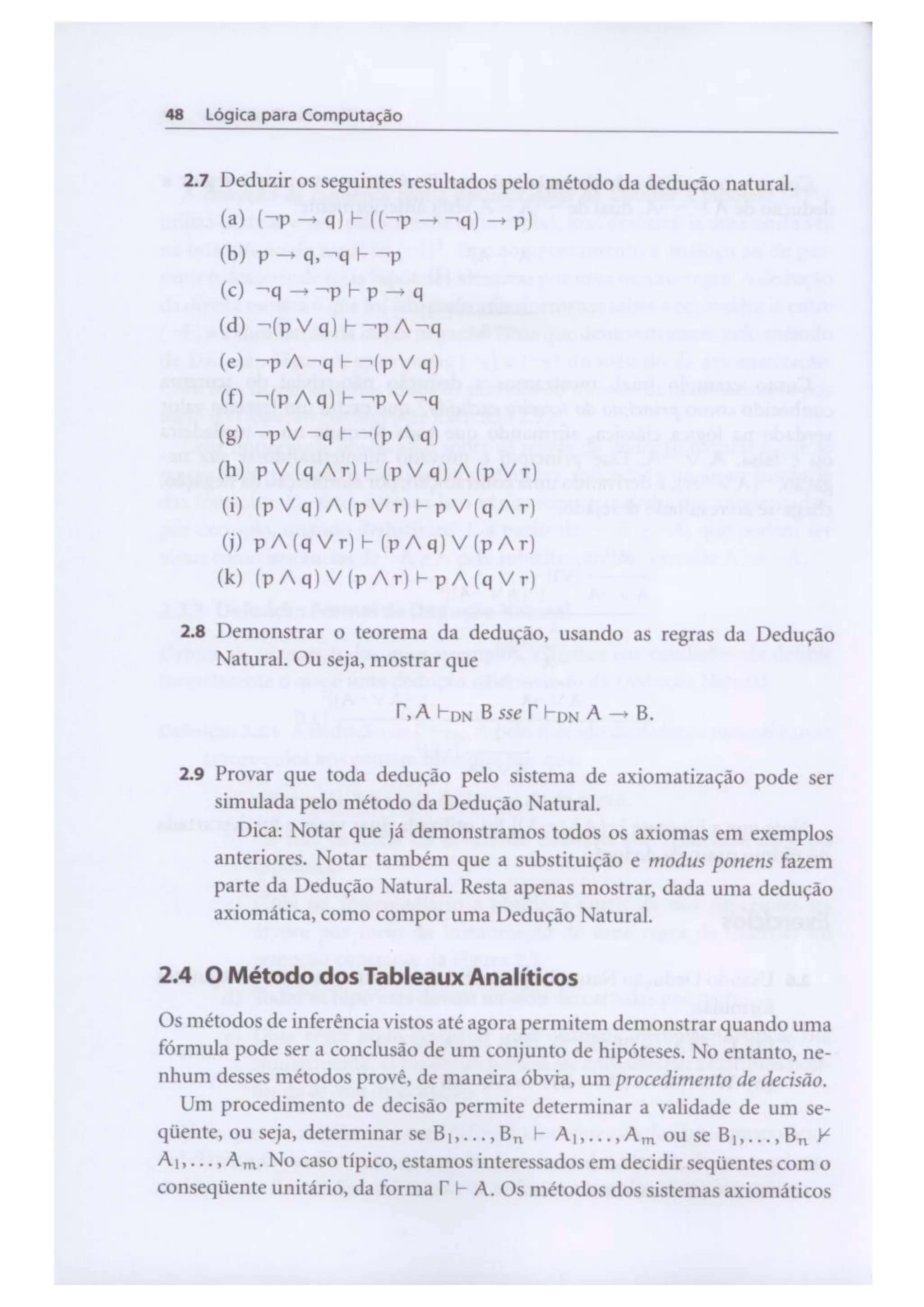 Lógica para computação   silva-finger-melo