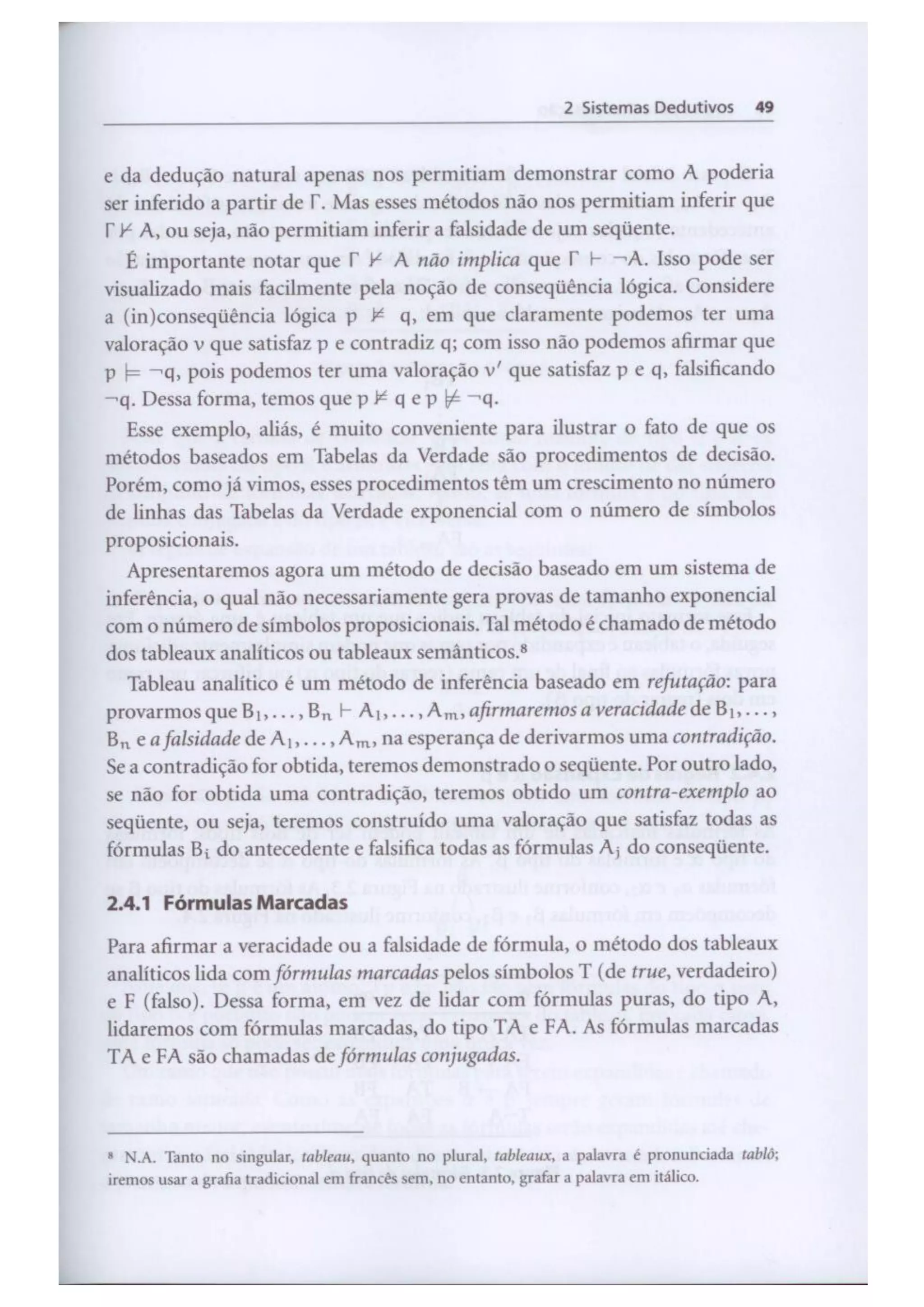 Lógica para computação   silva-finger-melo