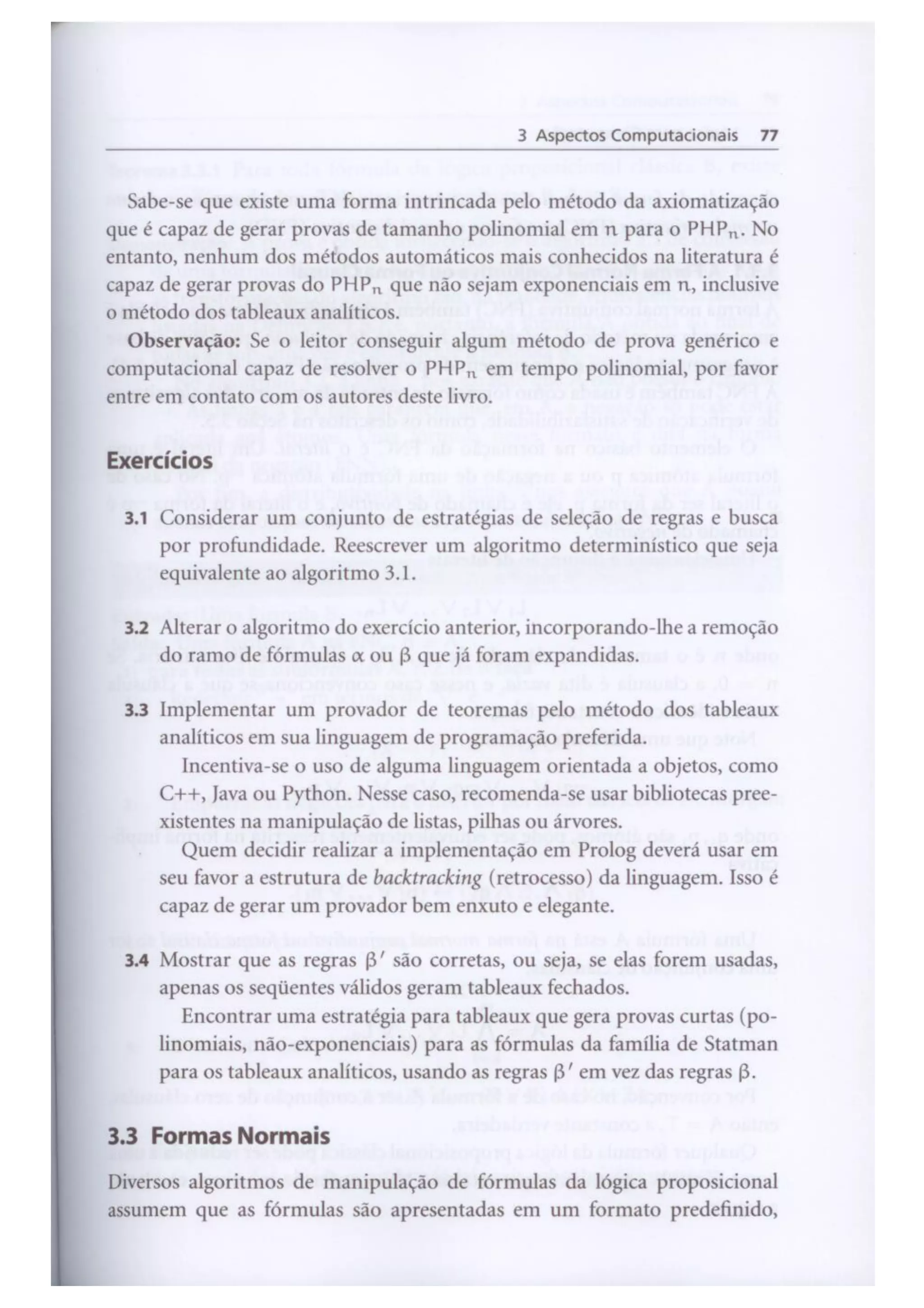 Lógica para computação   silva-finger-melo