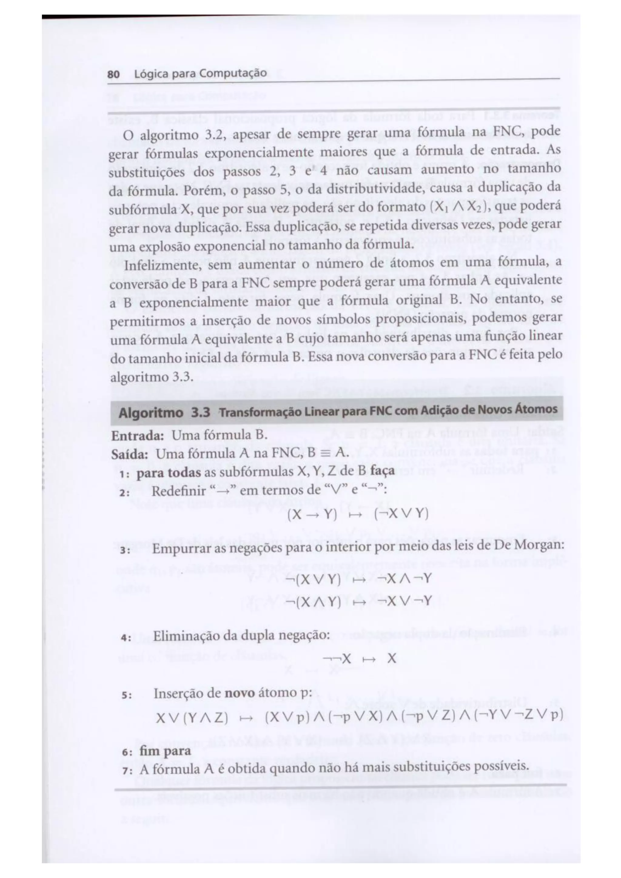 Lógica para computação   silva-finger-melo