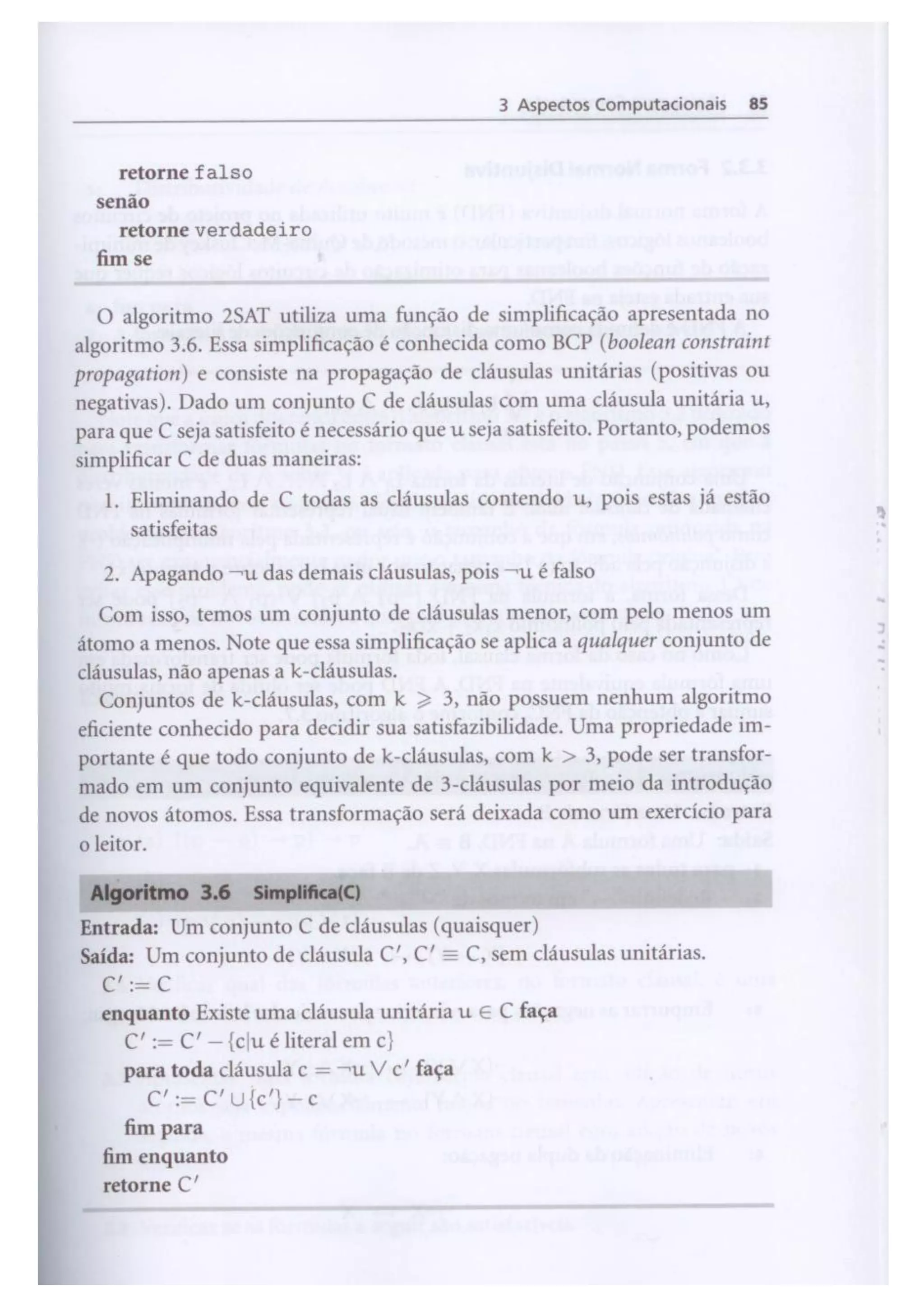 Lógica para computação   silva-finger-melo