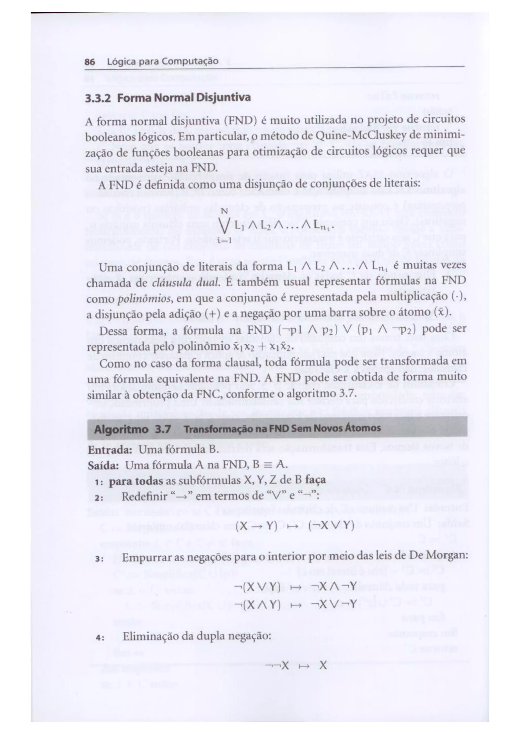 Lógica para computação   silva-finger-melo