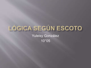 Yuleisy González 
10°05 
 