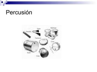 Percusión 