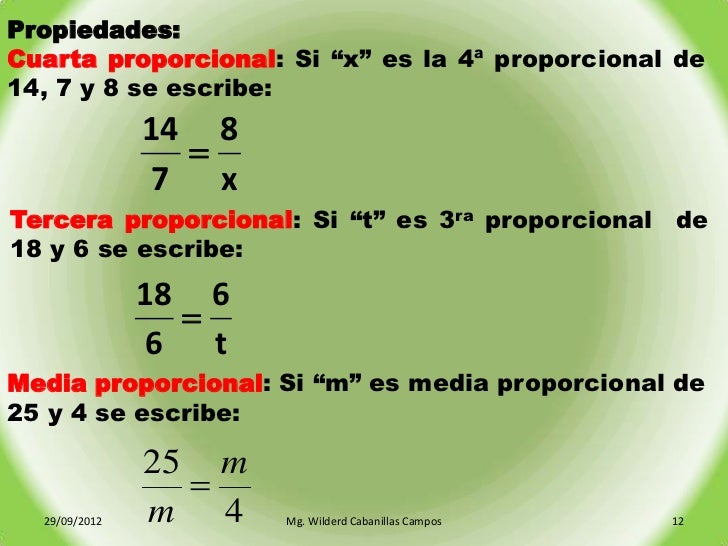 Lógico mat. c 7 razones y proporciones 2012 Lógico mat. c 7 razones y proporciones 2012