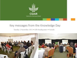 The ILRI Gender Team: 2013-2014 highlights