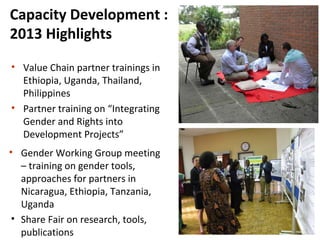 The ILRI Gender Team: 2013-2014 highlights