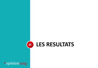 LES RESULTATS
 