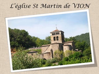 L’église St Martin de VION
 