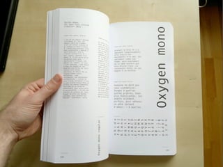 Designing a Libre Font Specimen Book | PDF