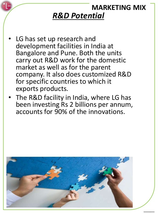 marketing mix lg The marketing mix of lg discusses the 4 p's which make such a strong brand as lg in this, the product line and depth of lg are major. marketing mix lg The marketing mix of lg discusses the 4 p's which make such a strong brand as lg in this, the product line and depth of lg are major.