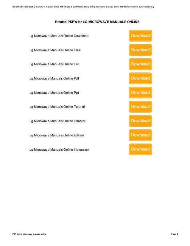 lg microwave manuals online Lg microwave-instructions-manual.