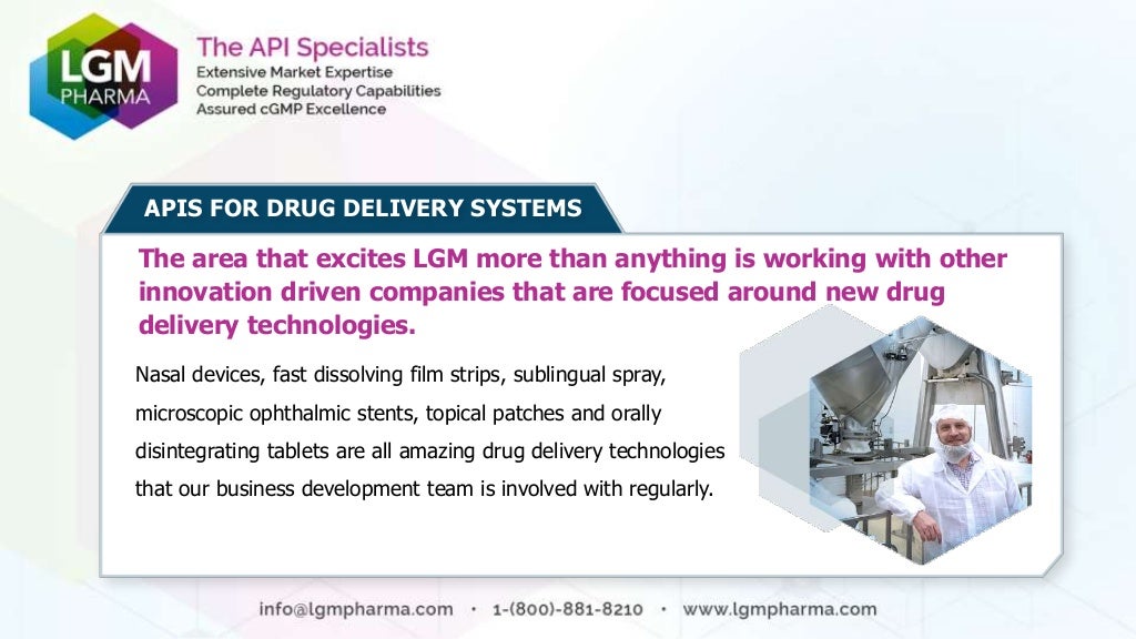 LGM Pharma Value Proposition