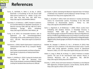 References
Torres, D., Skaf-Molli, H., Molli, P., & Díaz, A. (2013).
BlueFinder. In Proceedings of the 5th Annual ACM
Web ...