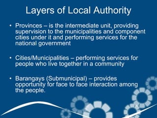 Local Government And Regional Administration