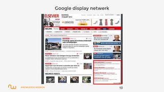KNOWLEDGE SESSION
Google display netwerk
10
 