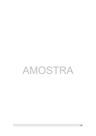 iv
AMOSTRA
 